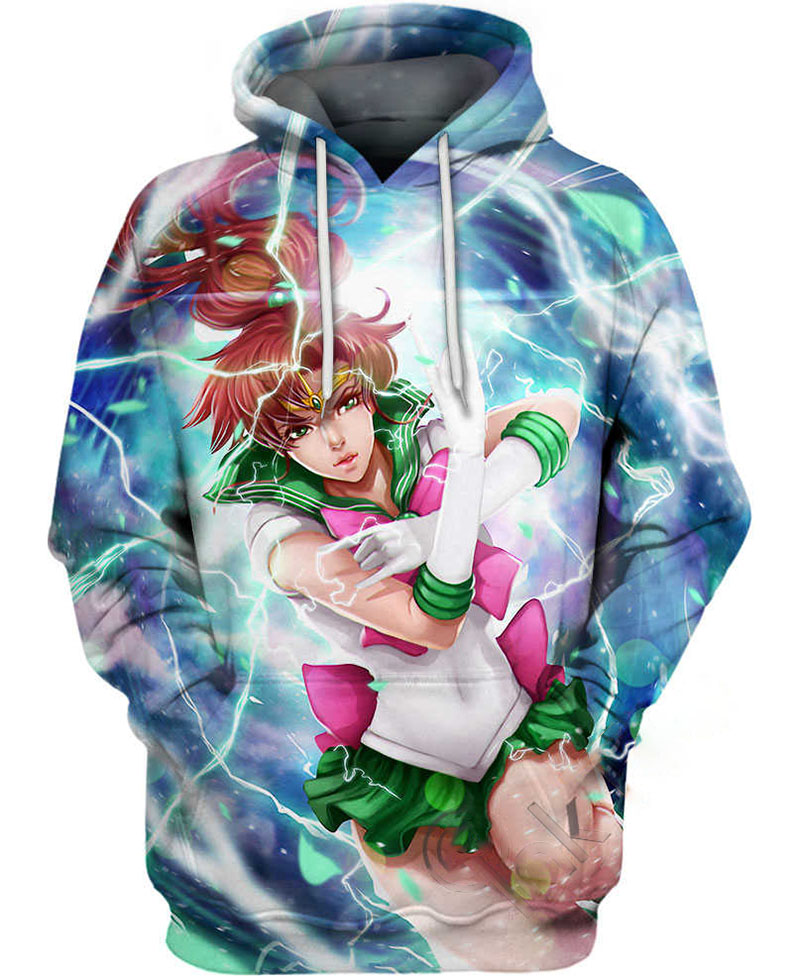 Crystal Sailor Jupiter Hoodie 3D 8 Crystal Sailor Jupiter Hoodie 3D