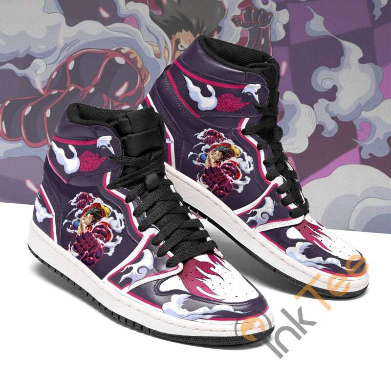 Custom Monkey D Luffy Type One Piece Shippuden Anime For Fans Air Jordan Shoes