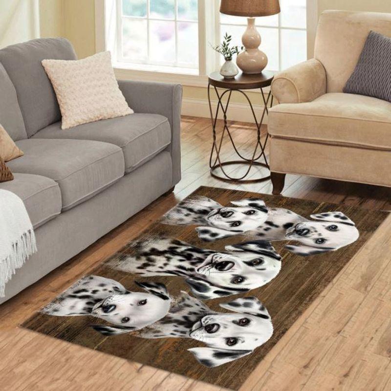 Cute Dalmatian Rectangle Limited Edition Rug