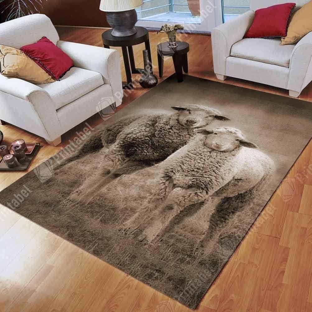 Cute Sheeps V06q9 Limited Edition Rug 1 Cute Sheeps V06q9 Limited Edition Rug