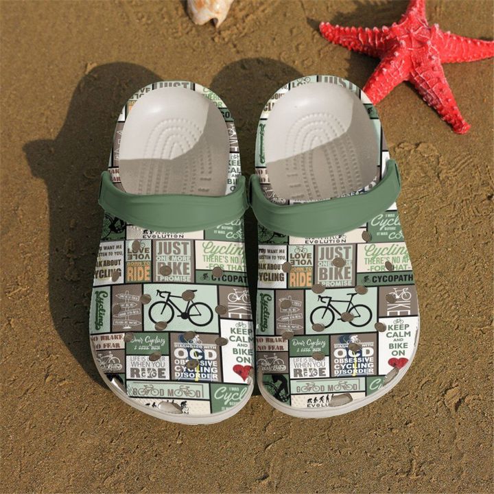Cycling Just Crocs Clog Shoes