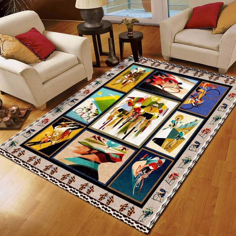 Cycling Limited Edition Rug 7 Cycling Limited Edition Rug
