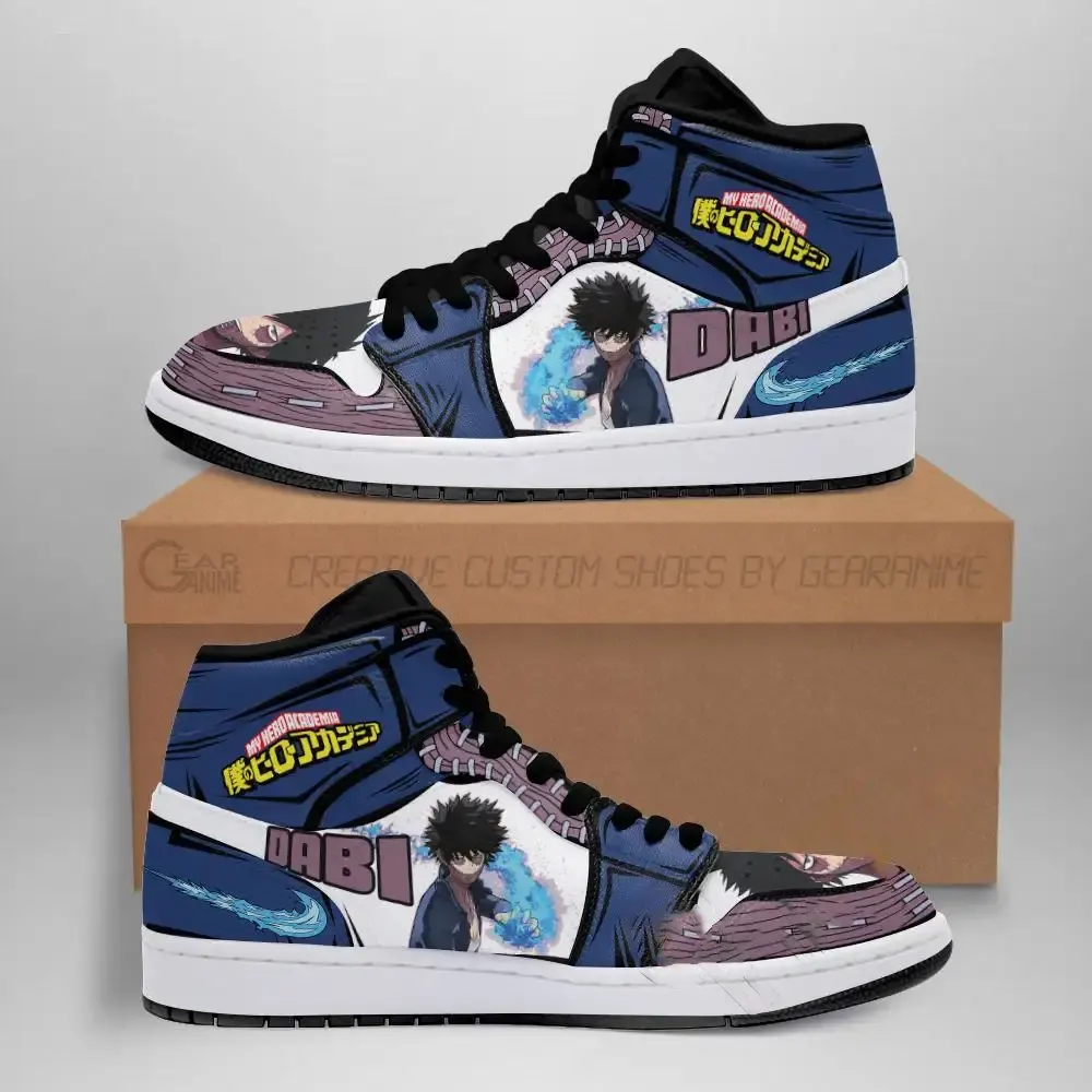 Dabi Custom My Hero Academia Anime Amazon Air Jordan Shoes