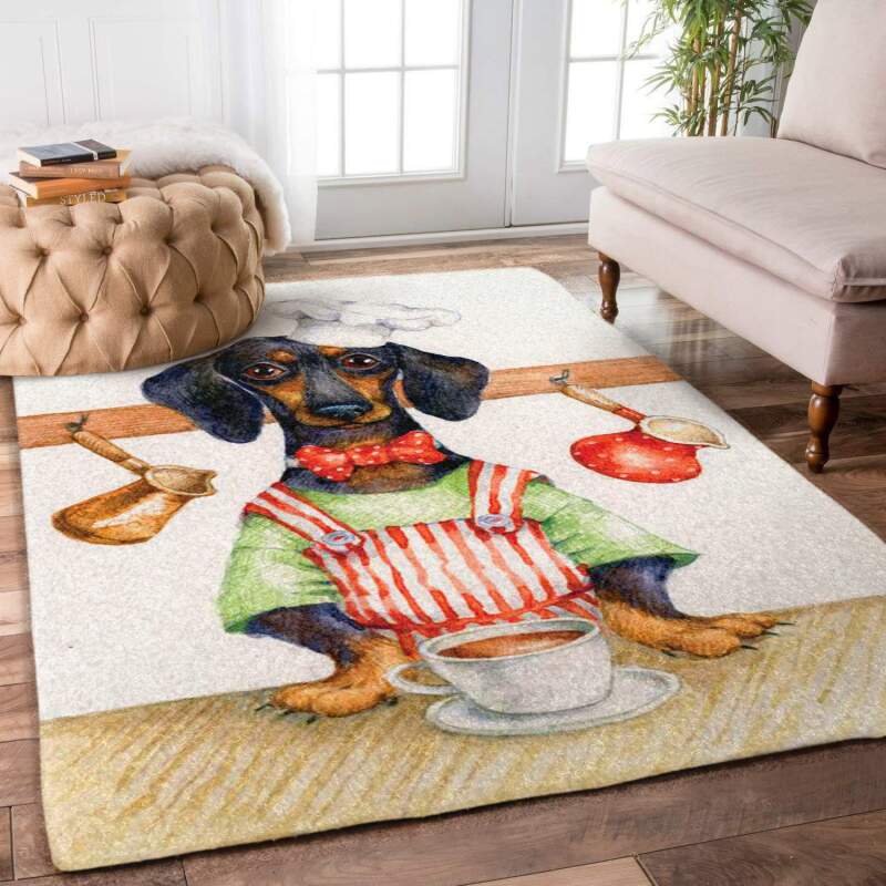 Dachshund Chef Limited Edition Rug
