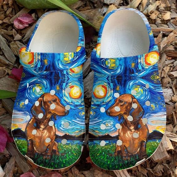 Dachshund Crocband Crocs Clog Shoes