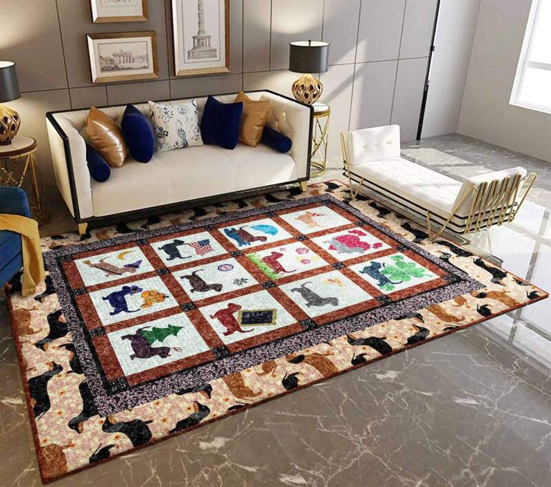Dachshund Limited Edition Rug
