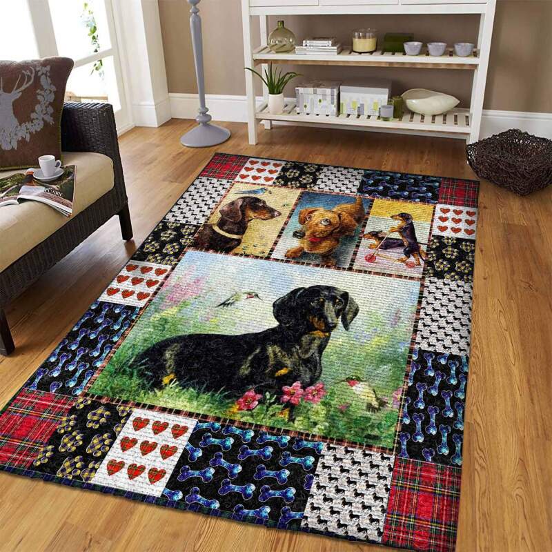 Dachshund Limited Edition Rug 3 Dachshund Limited Edition Rug