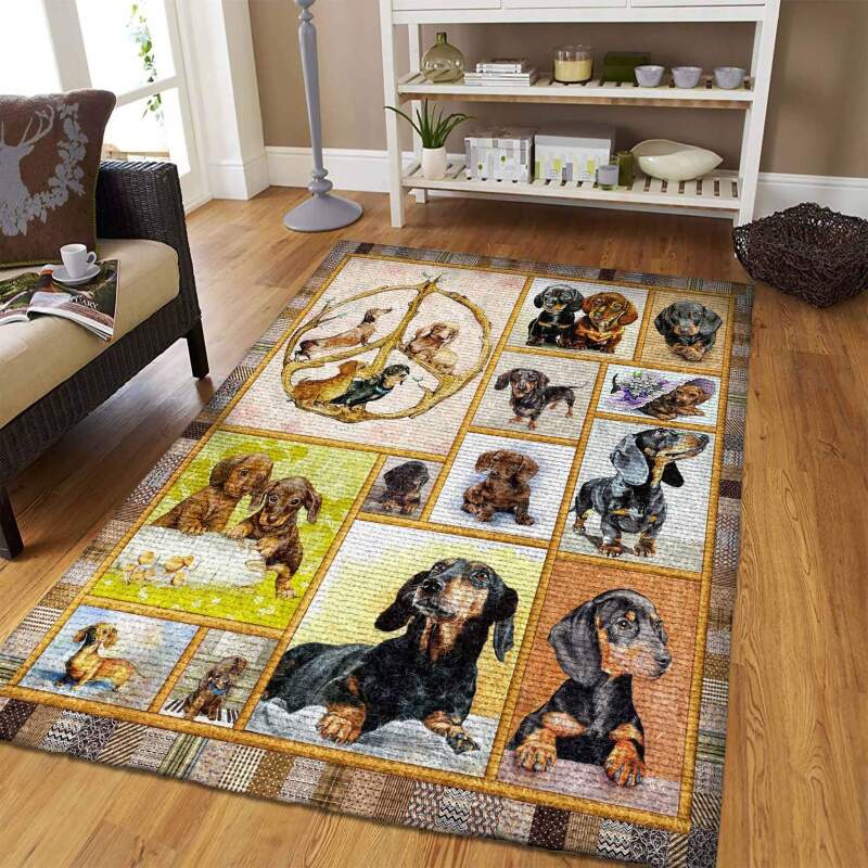 Dachshund Limited Edition Rug 6 Dachshund Limited Edition Rug