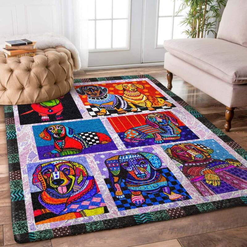 Dachshund Limited Edition Rug 2 Dachshund Limited Edition Rug