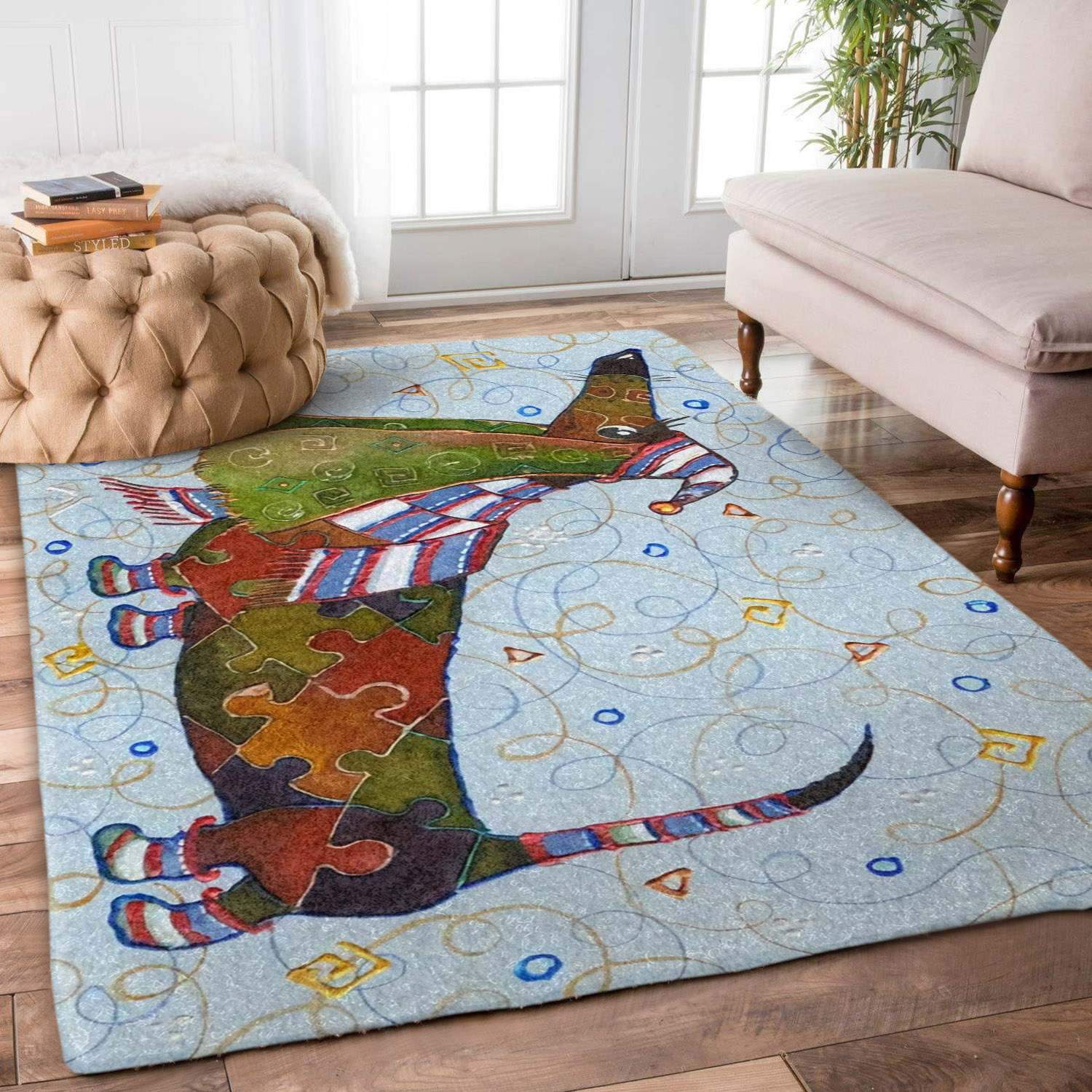 Dachshund Limited Edition Rug 2 Dachshund Limited Edition Rug