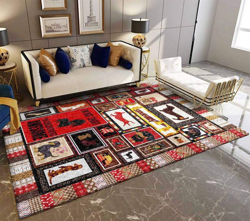 Dachshund Limited Edition Rug 11 Dachshund Limited Edition Rug