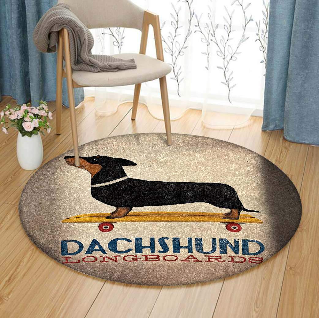 Dachshund Limited Edition Round Rug