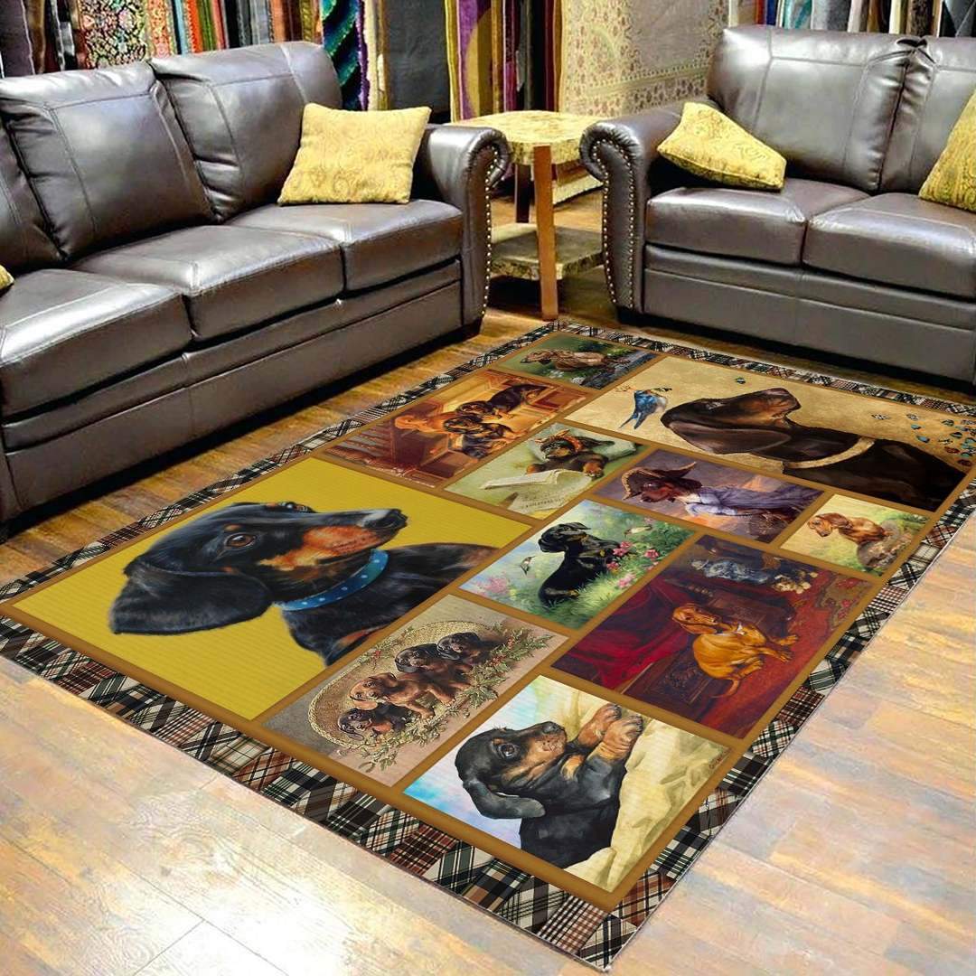 Dachshund Story Limited Edition Rug 5 Dachshund Story Limited Edition Rug