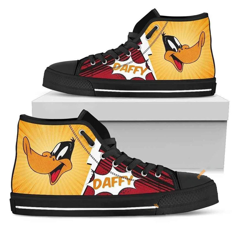 Daffy Duck High Top Shoes