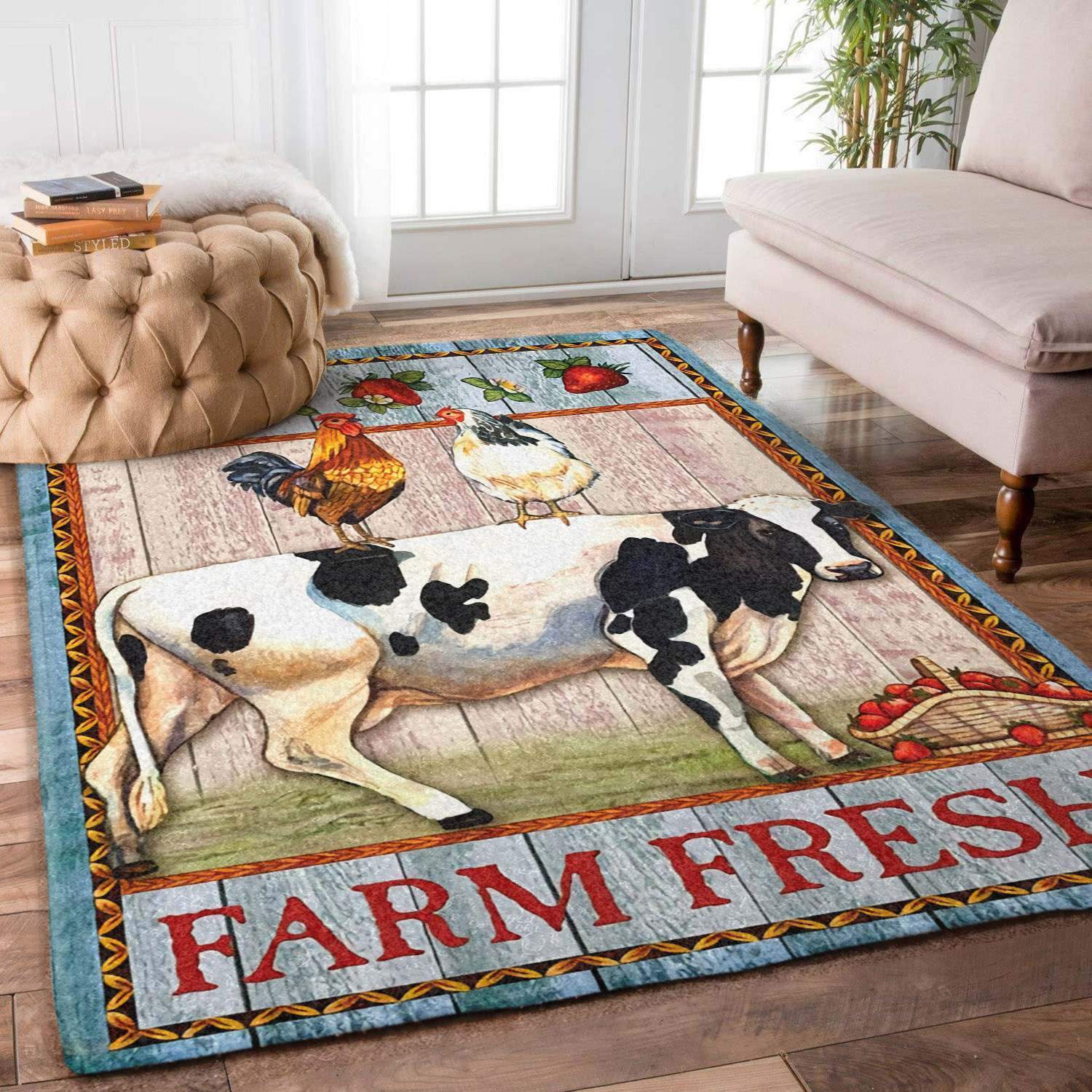 Dairy Cowfarm Fresh Limited Edition Rug 2 Dairy Cowfarm Fresh Limited Edition Rug
