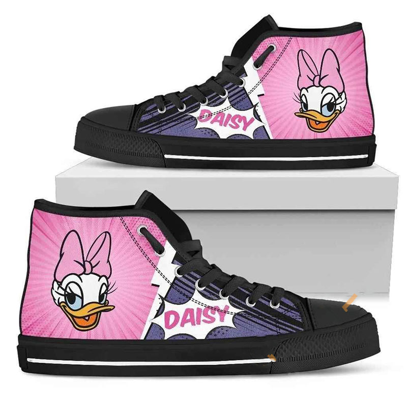 Daisy Duck High Top Shoes 2 Daisy Duck High Top Shoes