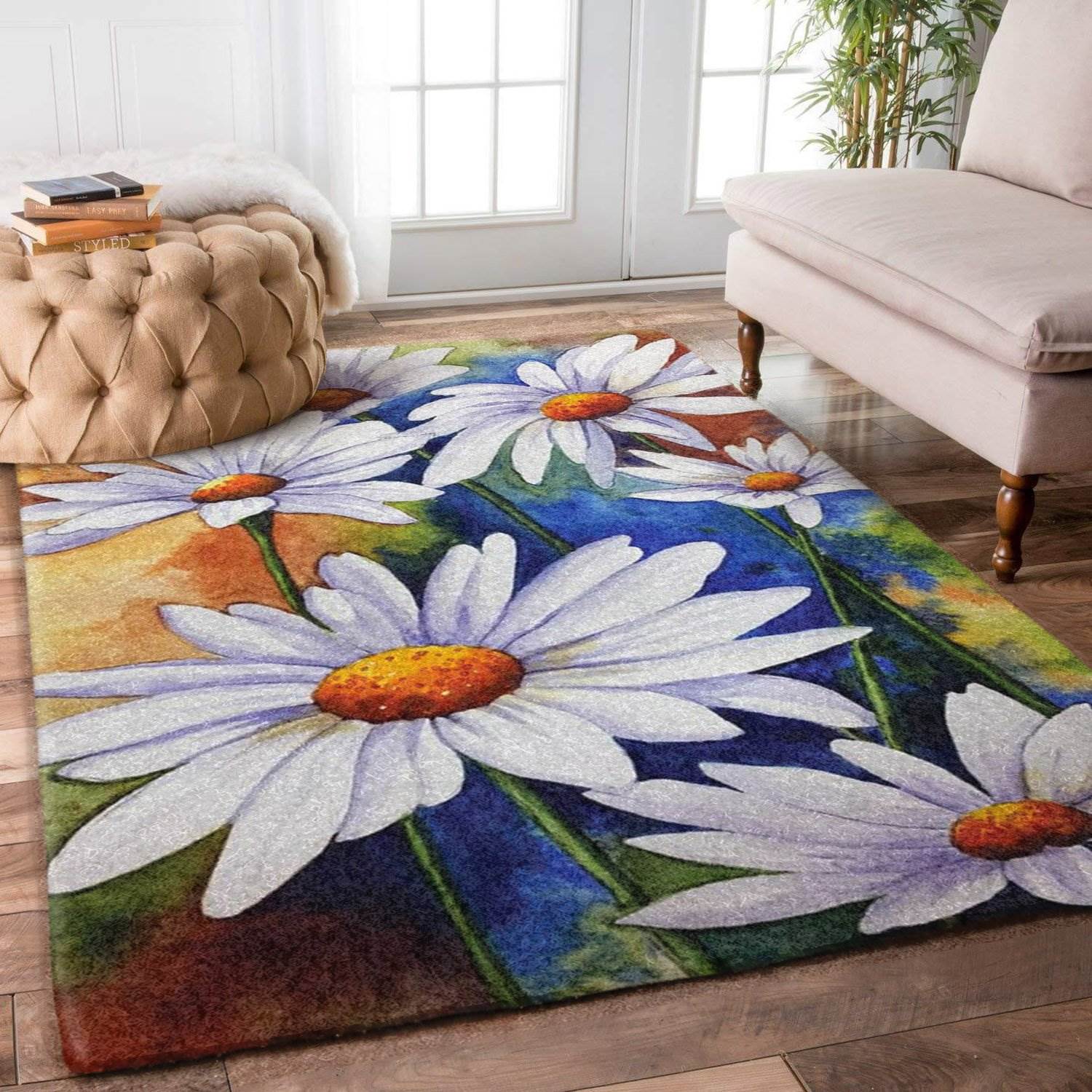 Daisy Flowers Limited Edition Rug