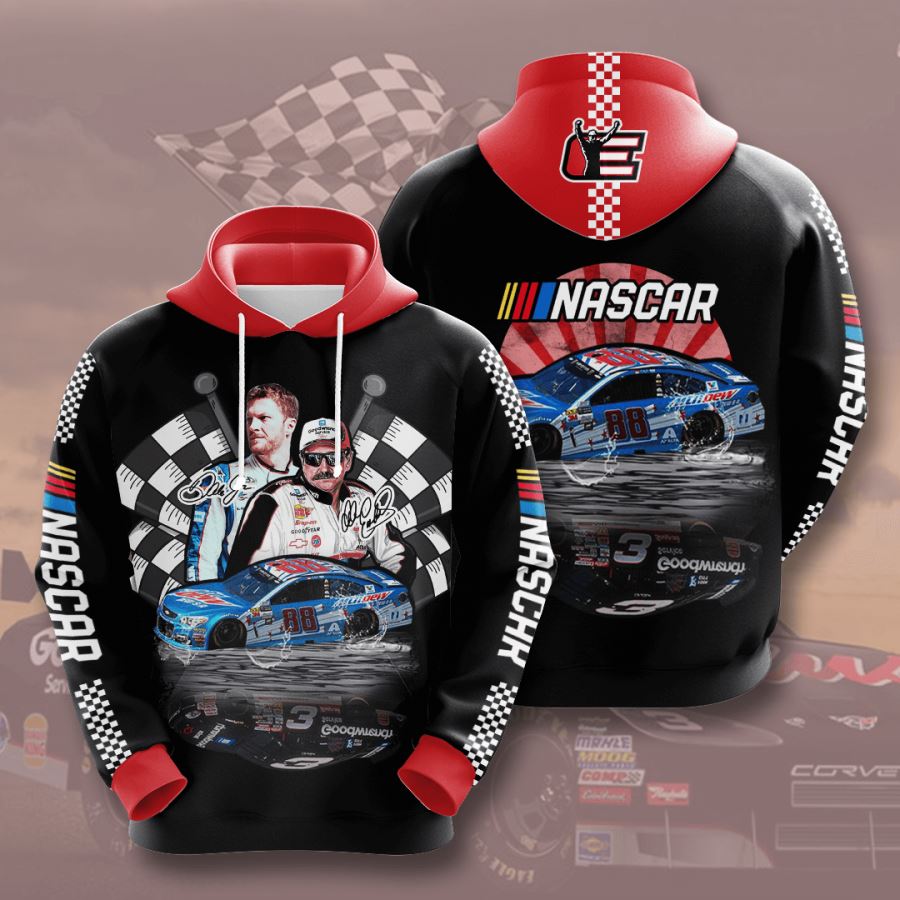 Dale Earnhardt Custom Hoodie 3D 8 Dale Earnhardt Custom Hoodie 3D