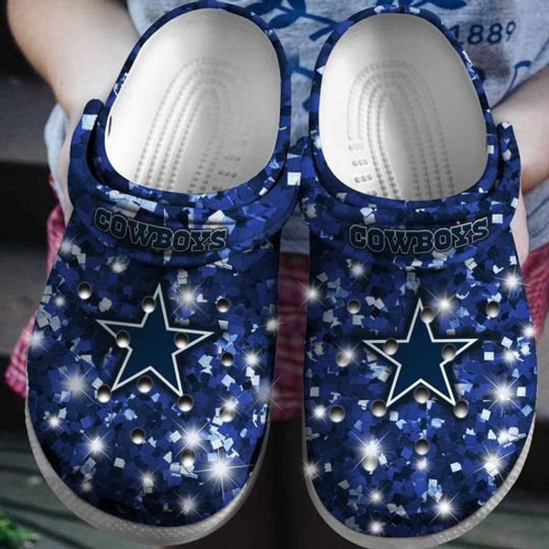 NFL Dallas Cowboy Crocs Clog Shoes