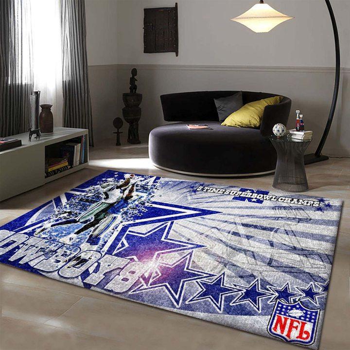 Dallas Cowboys Area Limited Edition Rug 6 Dallas Cowboys Area Limited Edition Rug