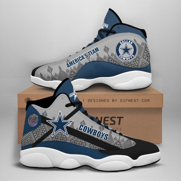 Dallas Cowboys Custom Air Jordan Shoes