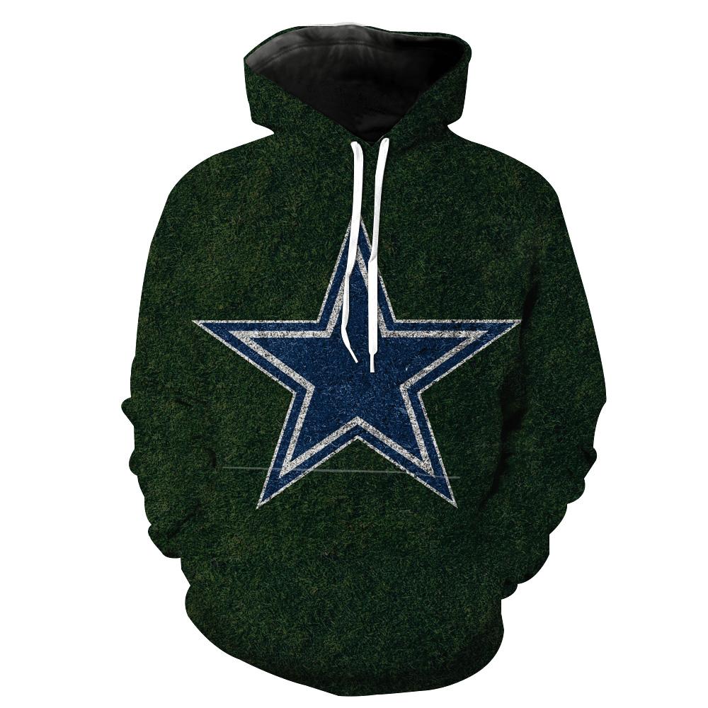 Dallas Cowboys Football Cowboys Field Hoodie 3D 3 Dallas Cowboys Football Cowboys Field Hoodie 3D
