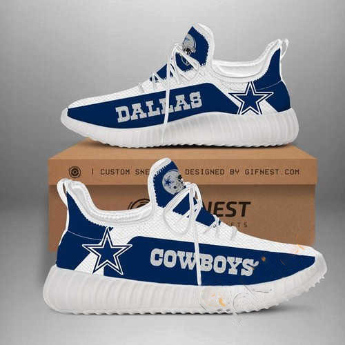 Dallas Cowboys Football Team Customize Yeezy Boost
