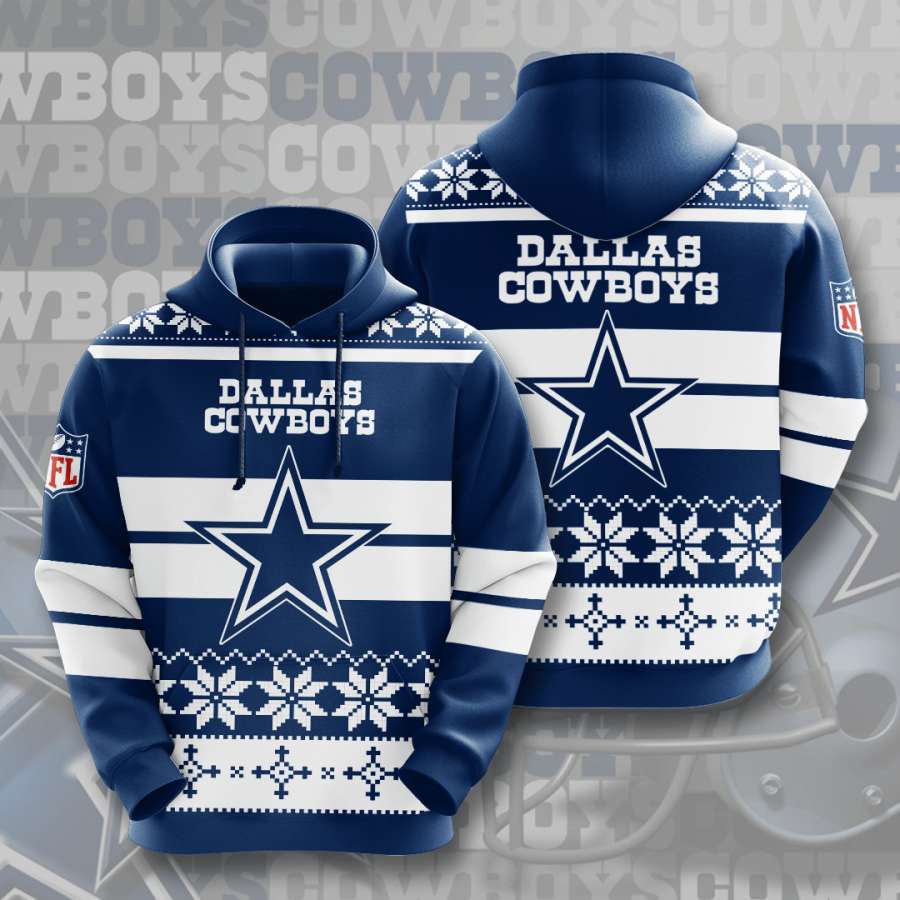 Dallas Cowboys Custom Hoodie 3D 4 Dallas Cowboys Custom Hoodie 3D