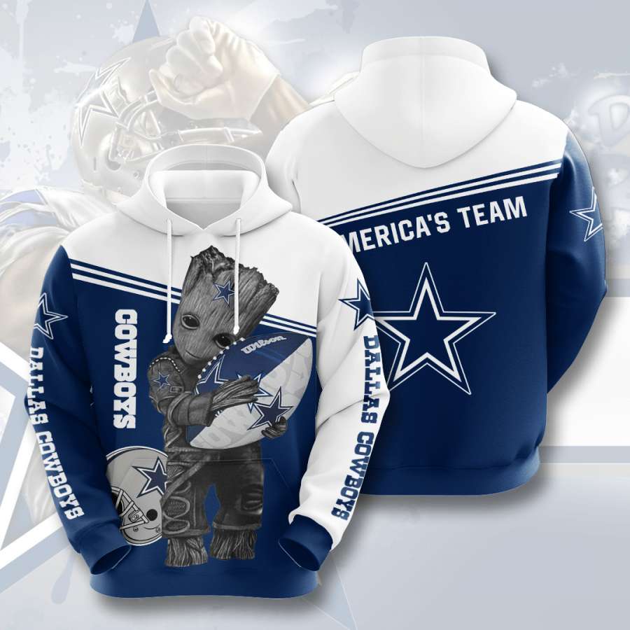 Dallas Cowboys Custom Hoodie 3D 8 Dallas Cowboys Custom Hoodie 3D