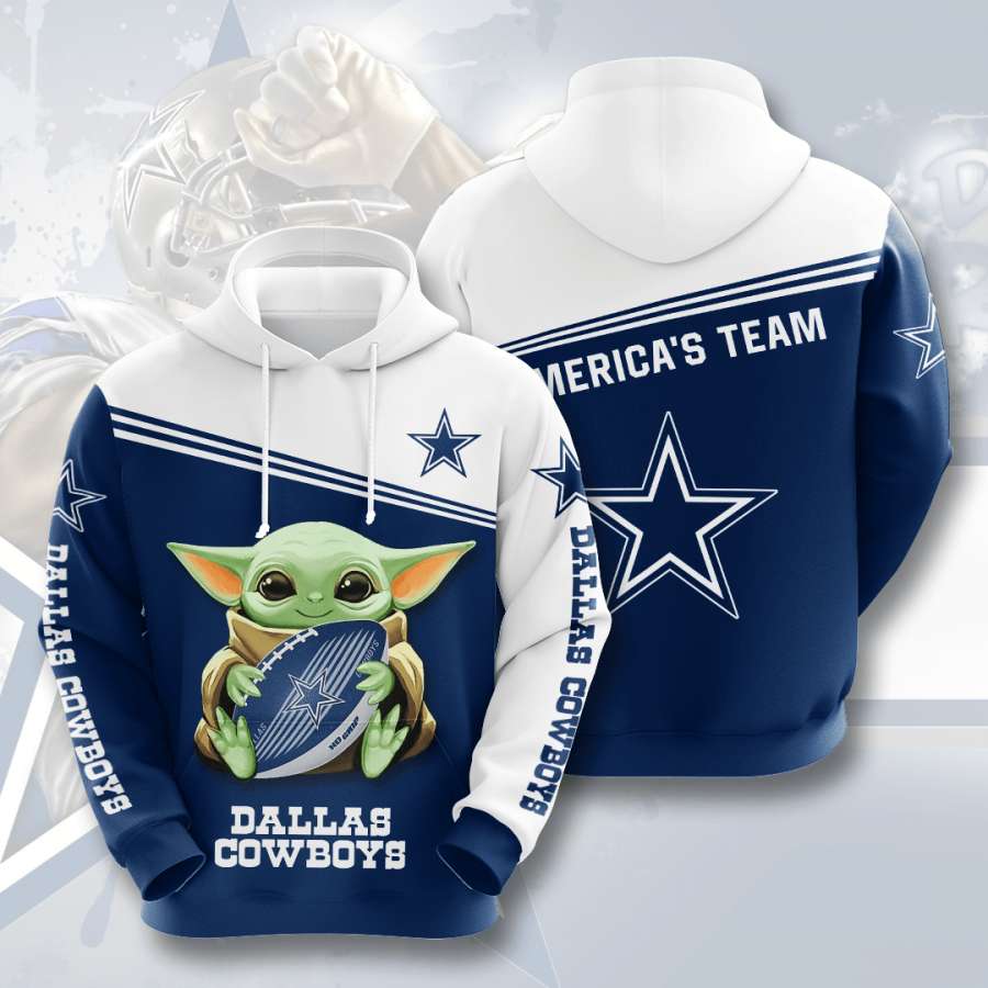 Dallas Cowboys Custom Hoodie 3D 8 Dallas Cowboys Custom Hoodie 3D