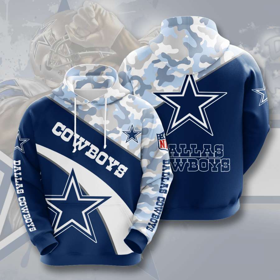Dallas Cowboys Custom Hoodie 3D 4 Dallas Cowboys Custom Hoodie 3D