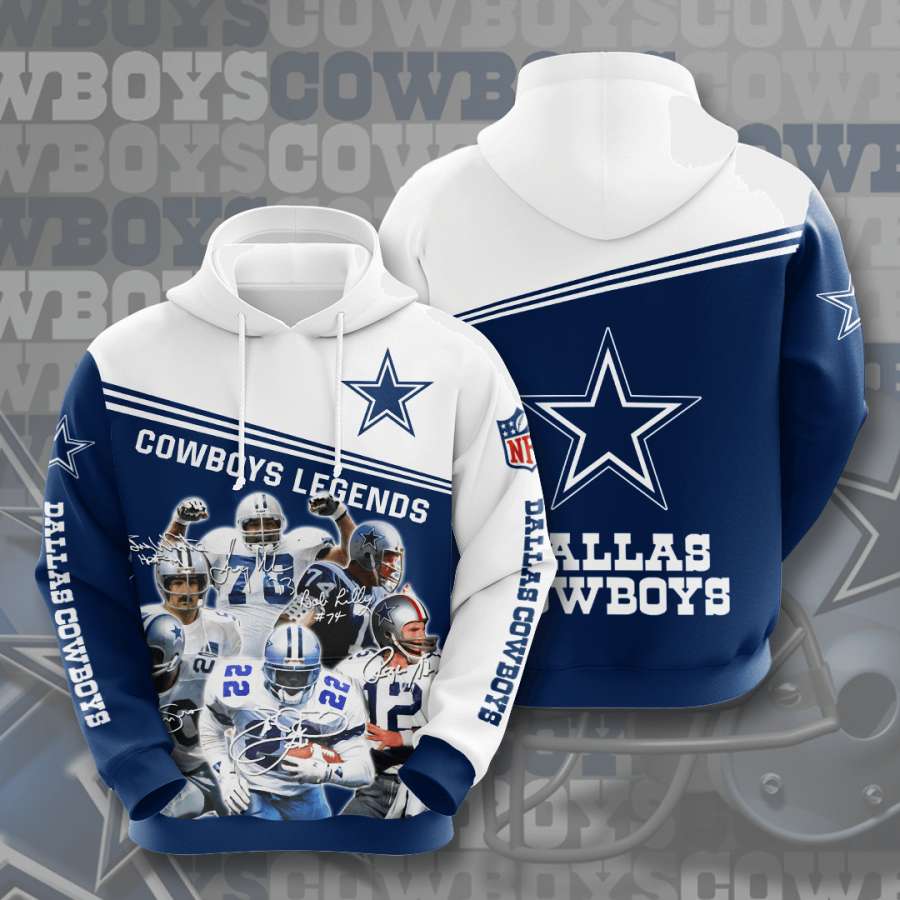 Dallas Cowboys Custom Hoodie 3D 8 Dallas Cowboys Custom Hoodie 3D