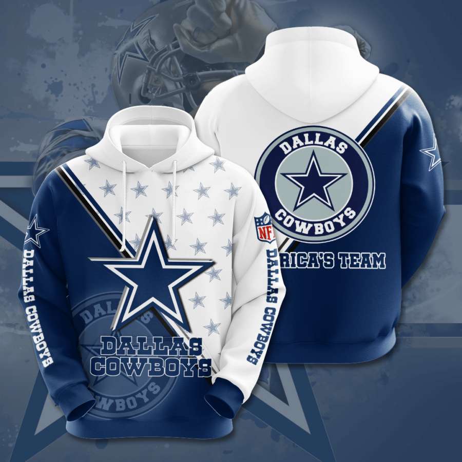 Dallas Cowboys Custom Hoodie 3D