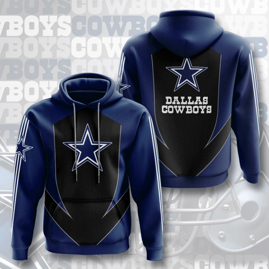 Dallas Cowboys Custom Hoodie 3D 12 Dallas Cowboys Custom Hoodie 3D
