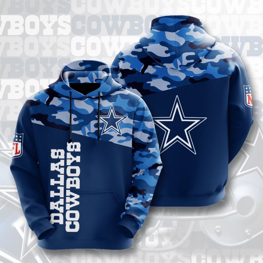 Dallas Cowboys Custom Hoodie 3D 6 Dallas Cowboys Custom Hoodie 3D