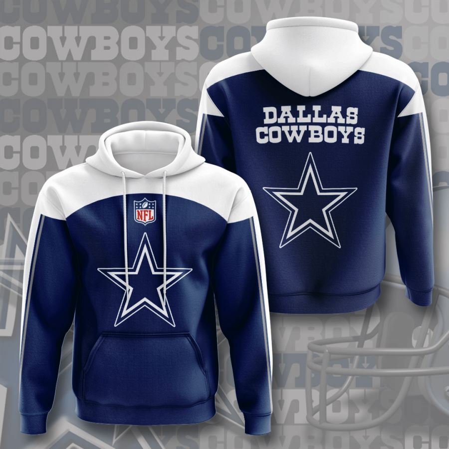 Dallas Cowboys Custom Hoodie 3D 5 Dallas Cowboys Custom Hoodie 3D