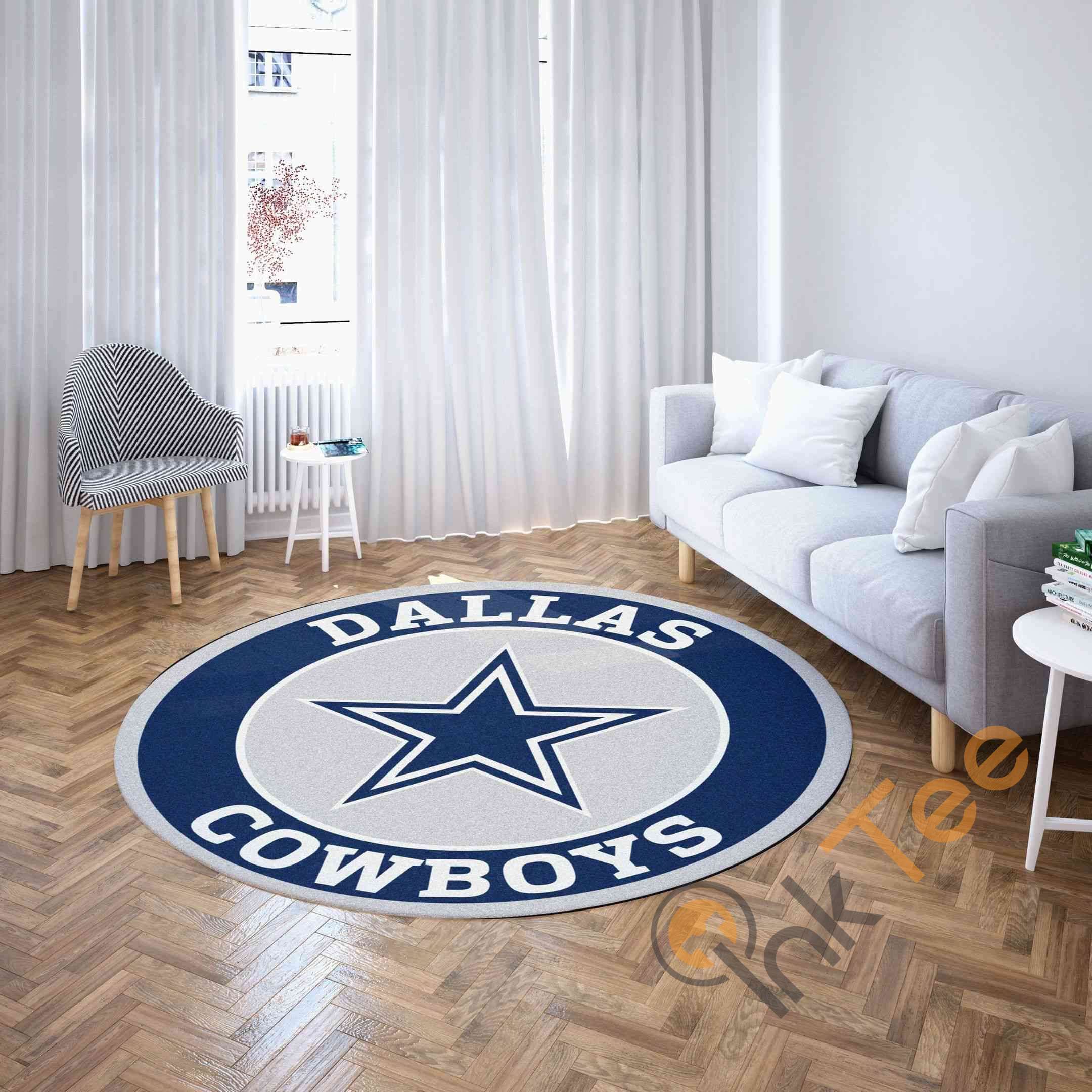 Dallas Cowboys Round Rug
