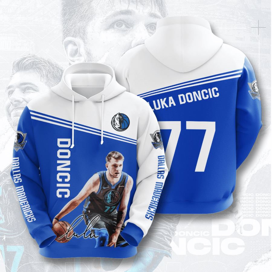 Dallas Mavericks Custom Hoodie 3D 4 Dallas Mavericks Custom Hoodie 3D