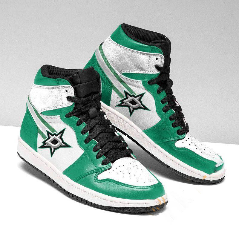 Dallas Stars Custom Sneaker Air Jordan Shoes