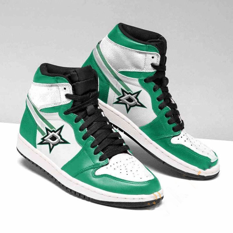 Dallas Stars Nhl Custom Air Jordan Shoes