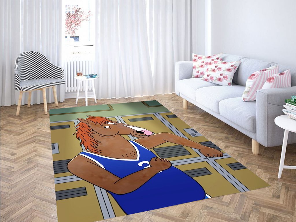 Dancing Bojack Horseman Living Room Modern Carpet Rug