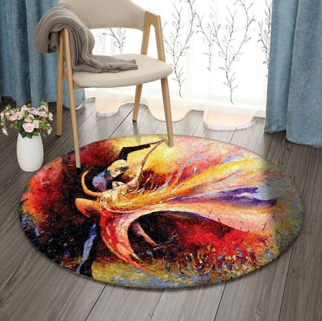 Dancing Limited Edition Round Rug