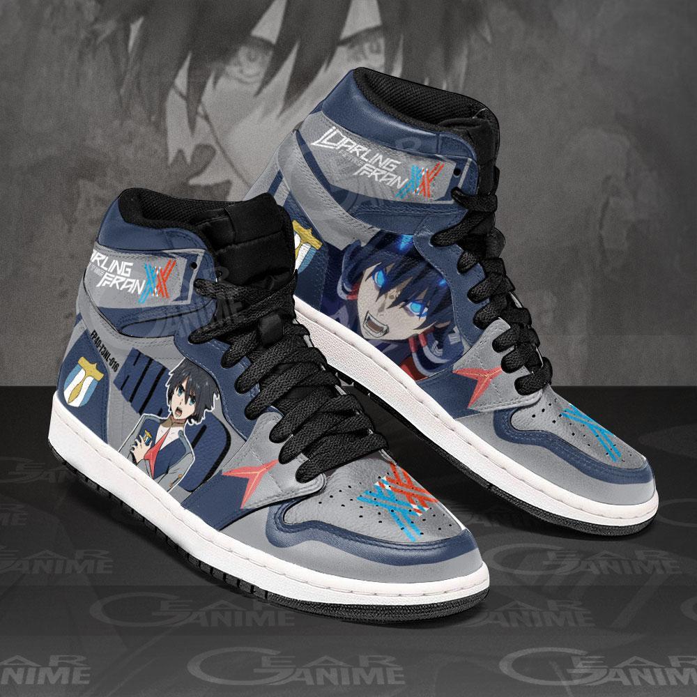 Darling In The Franxx Hiro Sneakers Custom Air Jordan Shoes