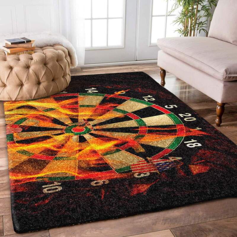 Dart Board Limited Edition Rug 1 Dart Board Limited Edition Rug