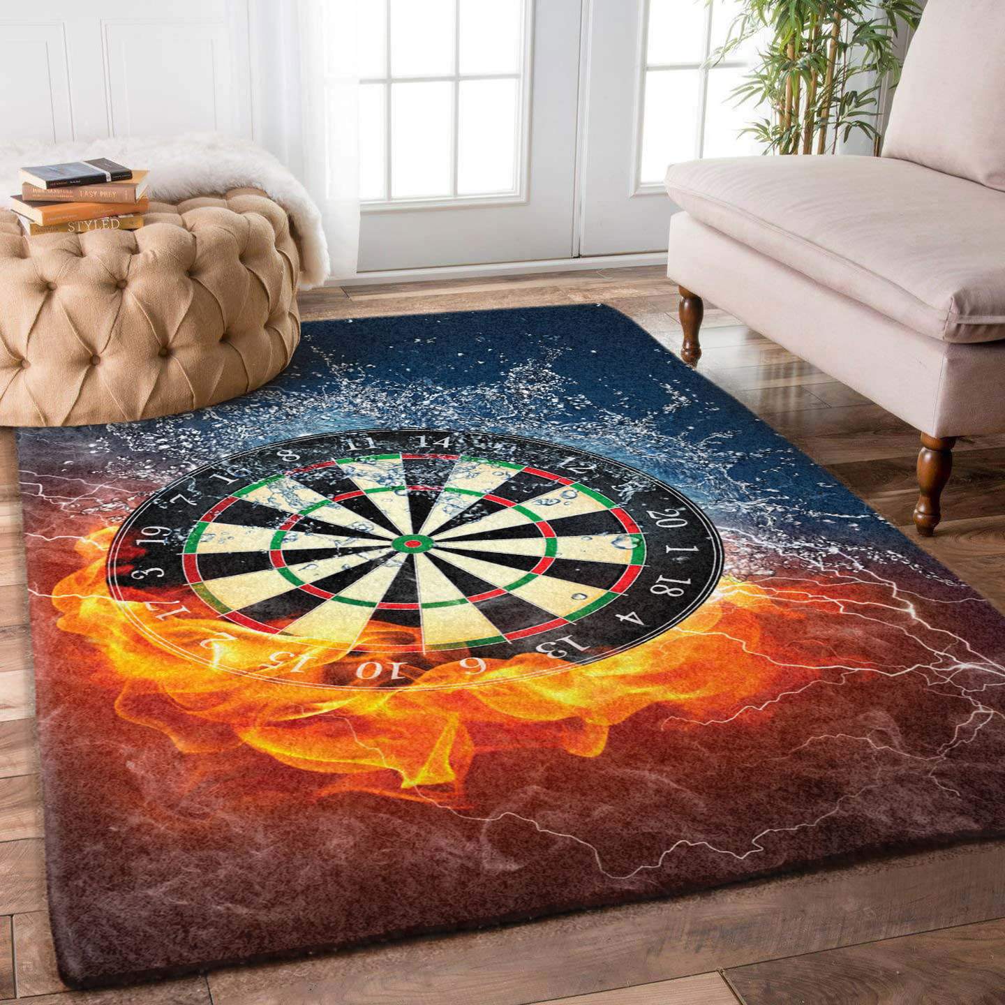 Dart Game Limited Edition Rug 8 Dart Game Limited Edition Rug
