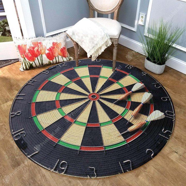 Dartboard Limited Edition Round Rug 2 Dartboard Limited Edition Round Rug