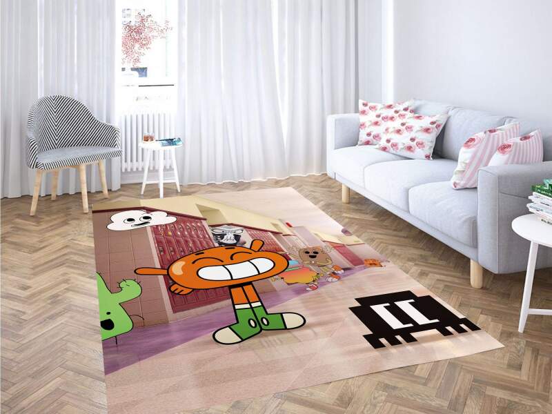 Darwin And Another Character Carpet Rug