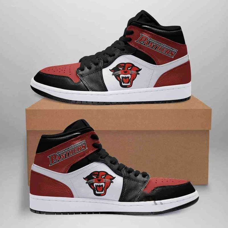 Davenport Panthers Ncaa Custom Air Jordan Shoes