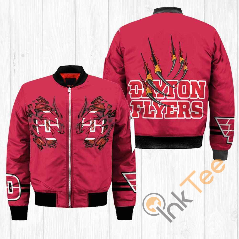 Dayton Flyers NCAA Claws Apparel Best Christmas Gift For Fans Bomber Jacket