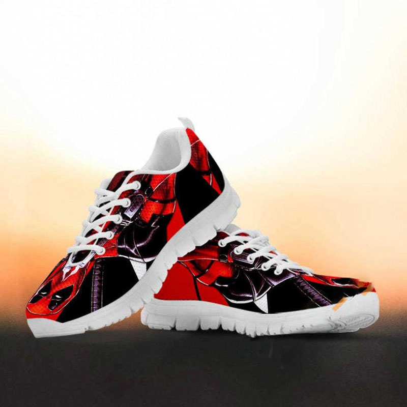 Deadpool Custom Painted Marvel Studio Superhero Movie Running Nike Roshe Shoes